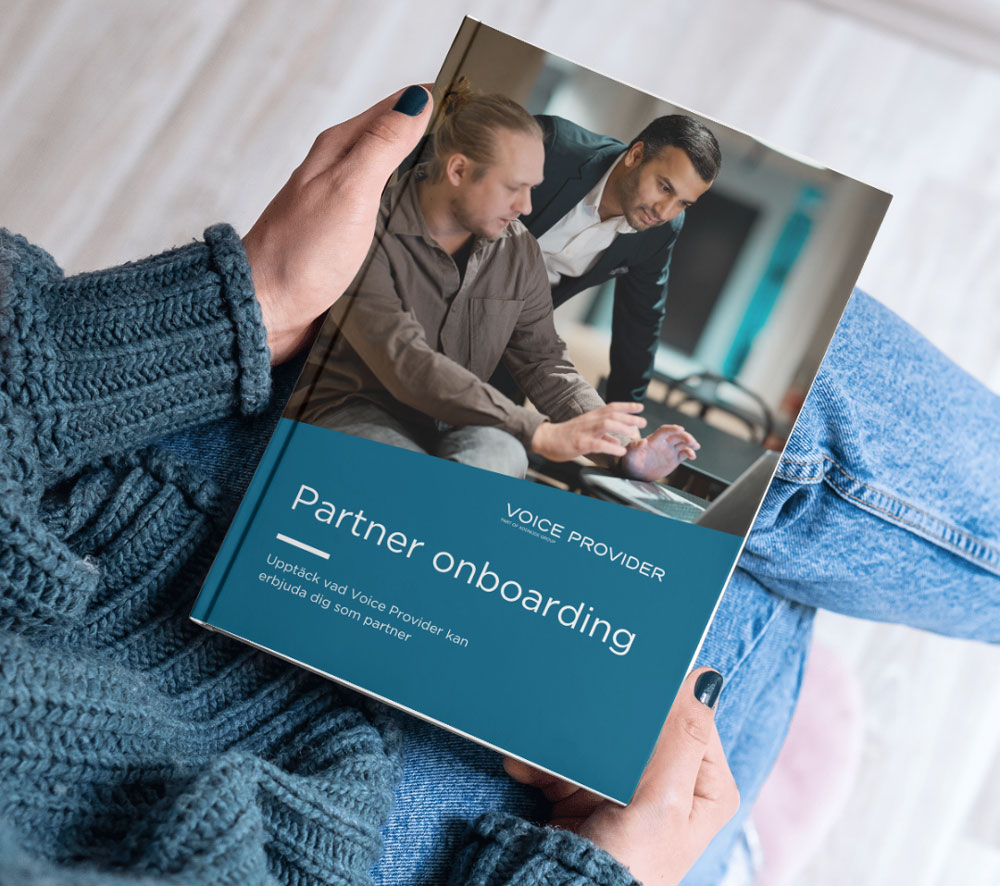 En bok om voice provider onboarding