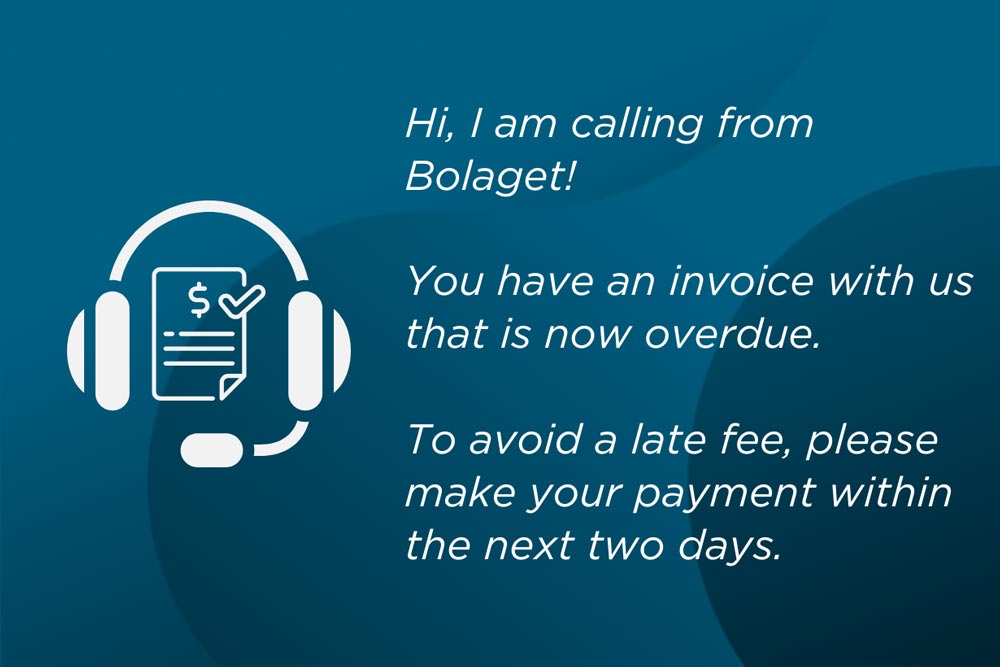 Money and headphones icon with text describing a suggested use of the Voicebot for outbound calls